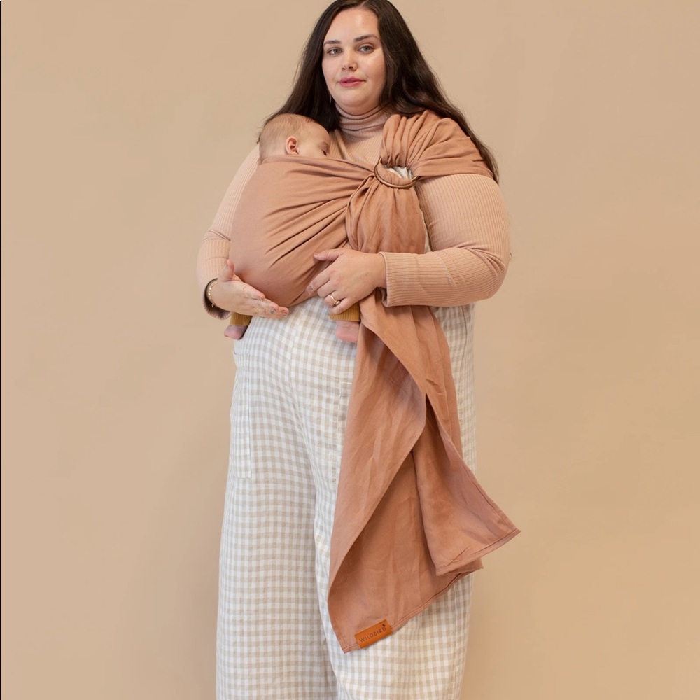 WildBird Sling- double linen- baby carrier wrap